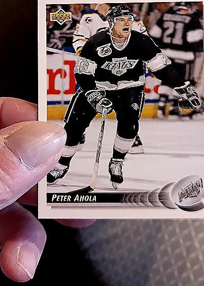 1992-93 Upper Deck #41 Peter Ahola — front