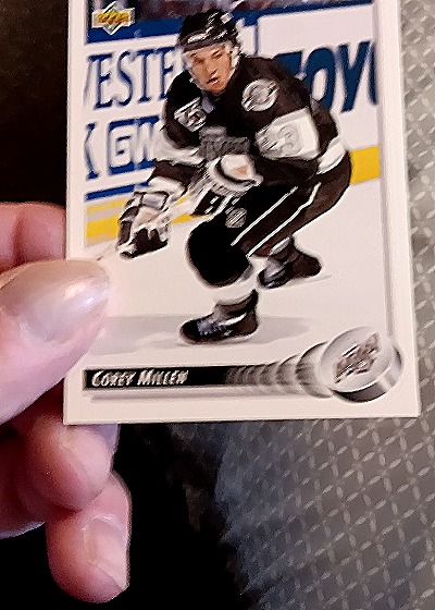 1990 Upper Deck #329 Corey Millen — front