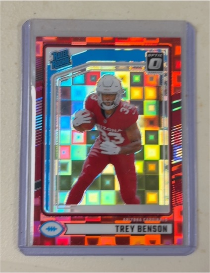 2024 Panini Donruss Optic #326 Trey Benson — front