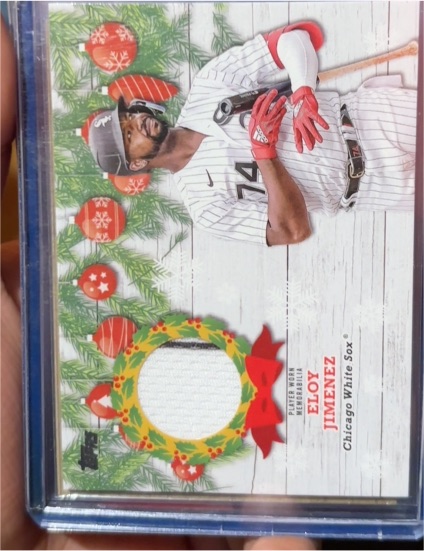 2022 Topps Holiday #WRC-EJ Eloy Jimenez — front