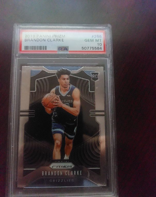 2019 Panini Prizm #266 Brandon Clarke — front