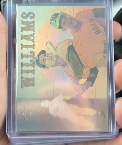 1992 Upper Deck #HH2 Ted Williams — front