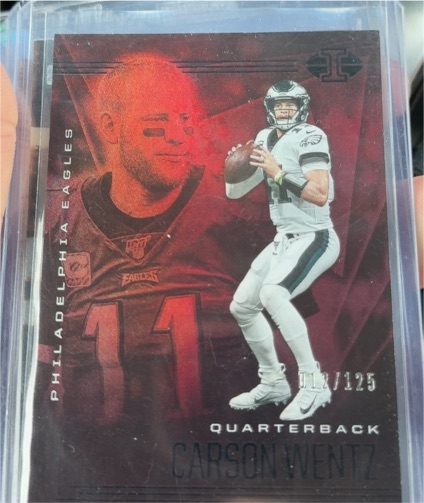 2020 Panini Illusions #85 Carson Wentz — front