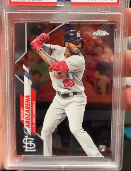 2020 Topps Chrome #49 Randy Arozarena — front