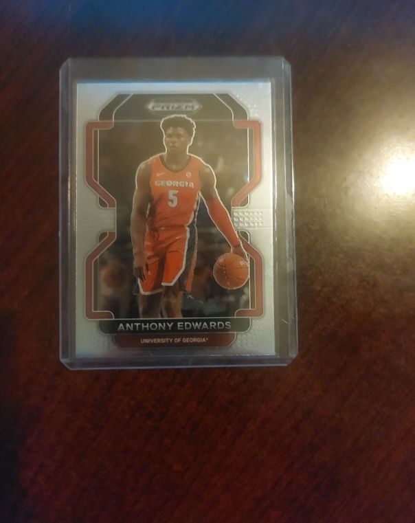 2022 Panini Prizm Draft Picks #3 Anthony Edwards — front