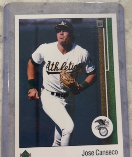 1989 Upper Deck #659 Jose Canseco — front
