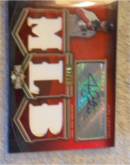 2010 Topps Triple Threads #TT-JB Josh Beckett — front