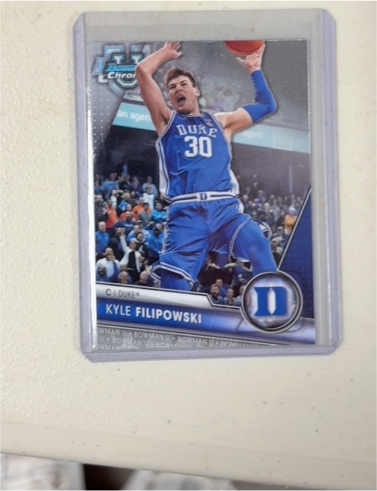 2023-24 Bowman University Chrome #23 Kyle Filipowski — front