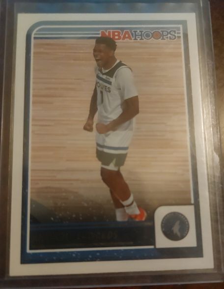 2023-24 Panini NBA Hoops #189 Anthony Edwards — front