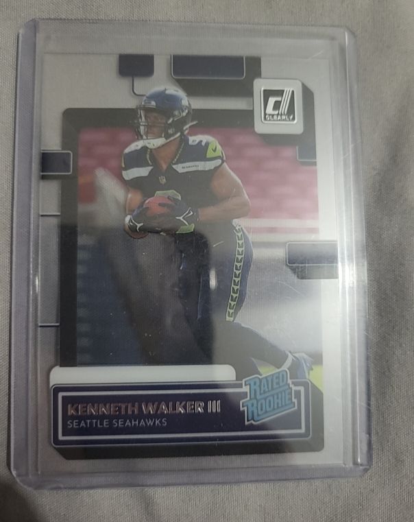 2022 Donruss Rated Rookie #318 Kenneth Walker III — front