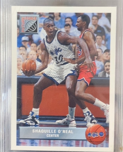 1992-93 Upper Deck McDonald's #P43 Shaquille O'Neal — front