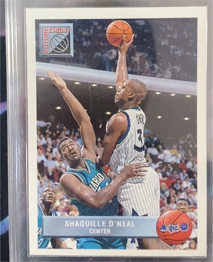 1992-93 Upper Deck McDonald's #OR5 Shaquille O'Neal — front