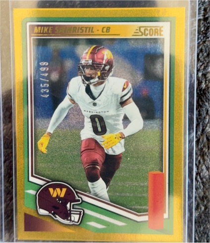 2025 Panini Score #294 Mike Sainristil — front