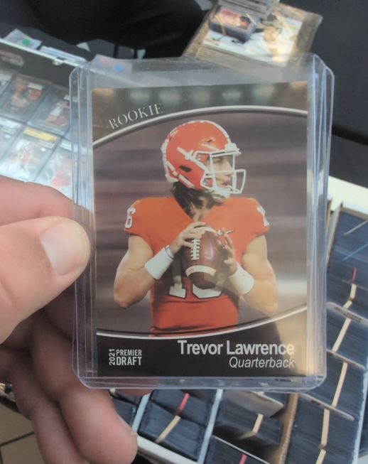 2021 Sage Premier Draft #180 Trevor Lawrence — front