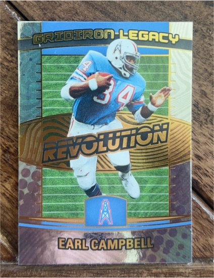 2025 Panini Revolution #2 Earl Campbell — front