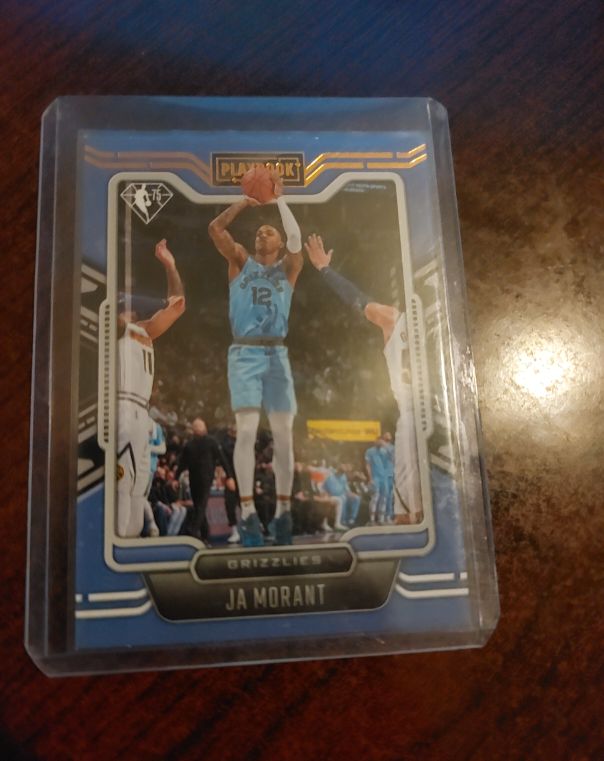 2021-22 Panini Chronicles Playbook #275 Ja Morant — front