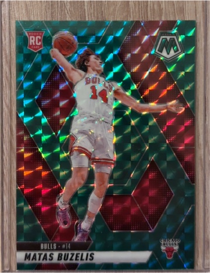 2024-25 Panini Mosaic #223 Matas Buzelis — front
