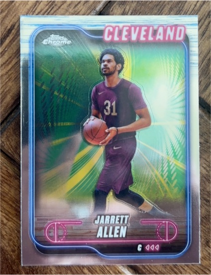 2024-25 Topps Chrome #17 Jarrett Allen — front