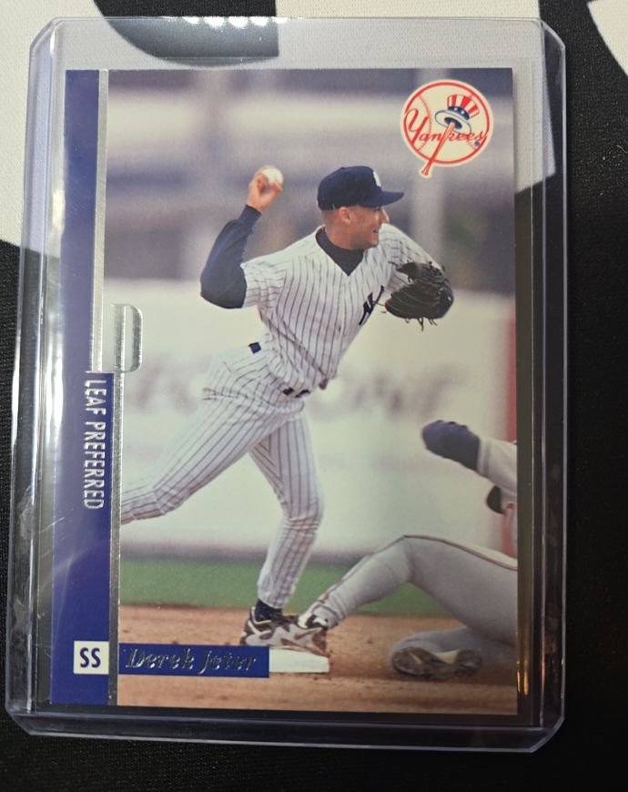 1996 Leaf Preferred #116 Derek Jeter — front