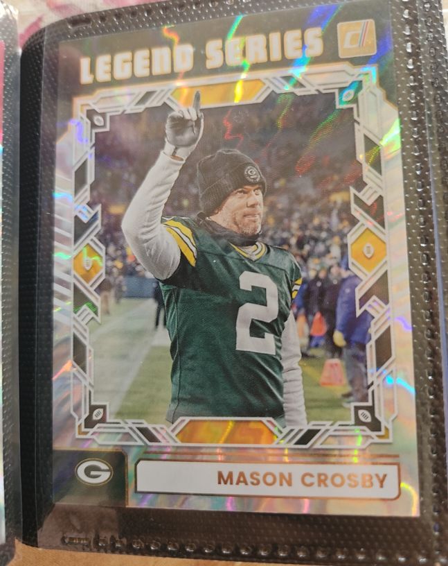2025 Panini Donruss Legend Series #TLS-MCR Mason Crosby — front