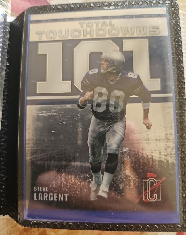 2024 Topps Signature Class #ZO-15 Steve Largent Zone Out — front