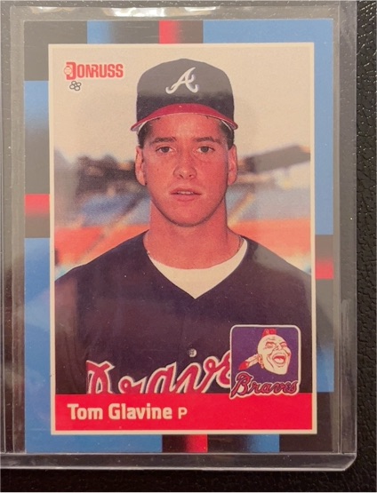 1988 Donruss #644 Tom Glavine — front