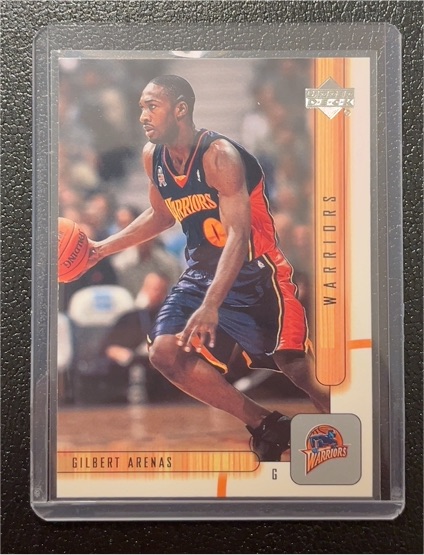 2001-02 Upper Deck #278 Gilbert Arenas — front