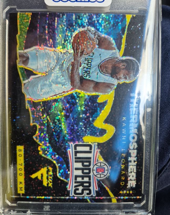 2020-21 Panini Flux Thermosphere #89 Kawhi Leonard — front