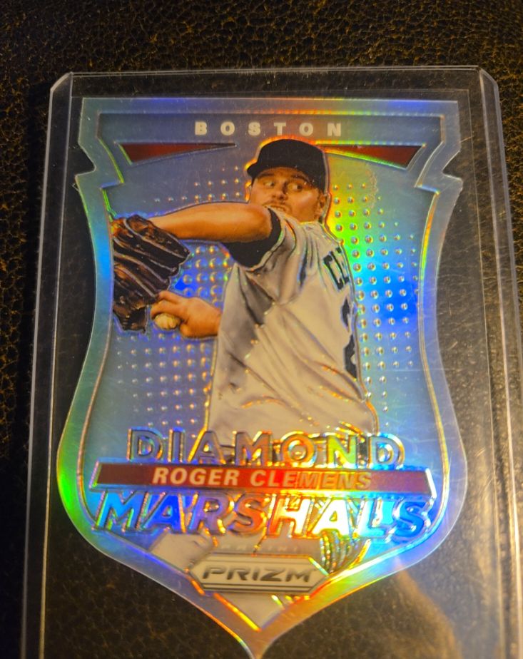 2015 Panini Prizm #19 Roger Clemens Diamond Marshals — front