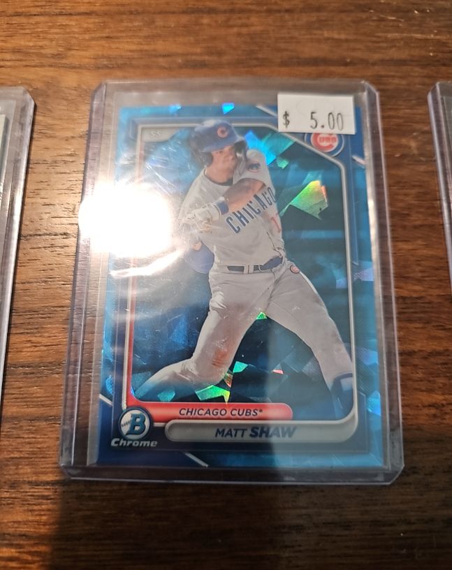 2024 Bowman Chrome #BCP-30 Matt Shaw — front
