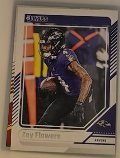 2024 Donruss #278 Zay Flowers Baltimore Ravens — front