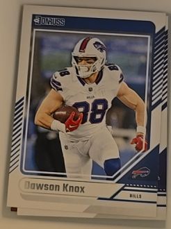 2024 Panini Donruss #4 Dawson Knox — front