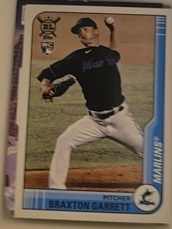 2021 Topps Big League #135 Braxton Garrett — front