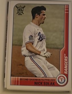 2021 Topps Big League #105 Nick Solak — front