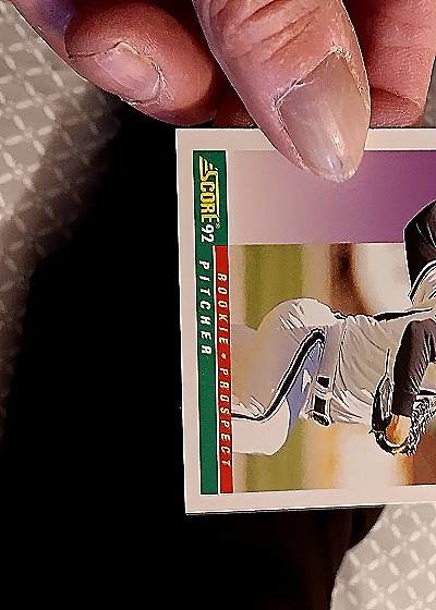 1992 Score #410 Mike Remlinger — front