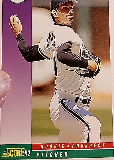 1992 Score #410 Mike Remlinger — front