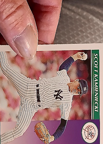 1991 Score #415 Scott Kamieniecki — front