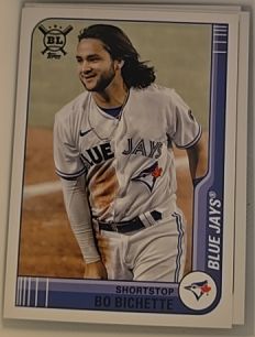 2021 Topps Big League #227 Bo Bichette — front