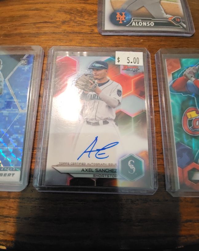 2023 Bowman's Best #B23-AS Axel Sanchez — front