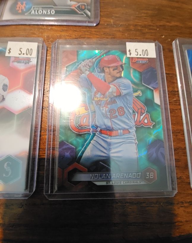 2023 Bowman's Best #28 Nolan Arenado — front