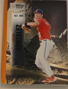 2022 SkyBox Metal Universe Champions #099 Jacob Gonzalez — front