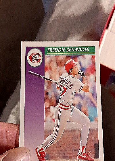 1992 Score #813 Freddie Benavides — front