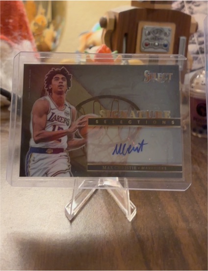 2024-25 Panini Select Signature Selections Max Christie — front