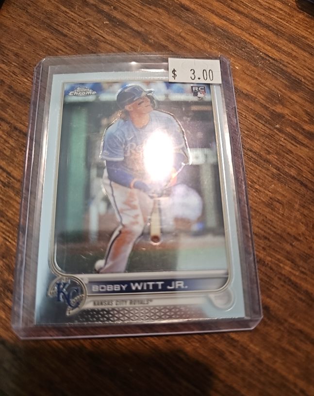 2022 Topps Chrome Update #USC125 Bobby Witt Jr. — front