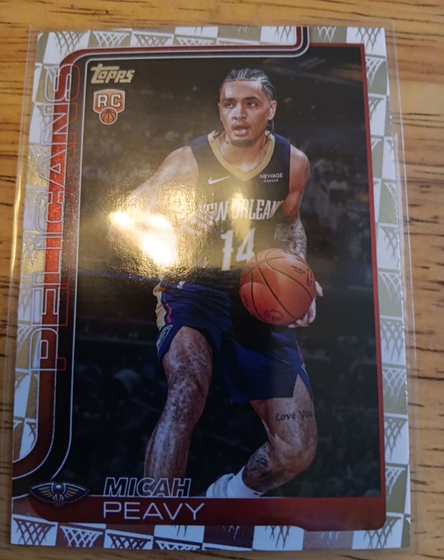 2025-26 Topps #241 Micah Peavy — front