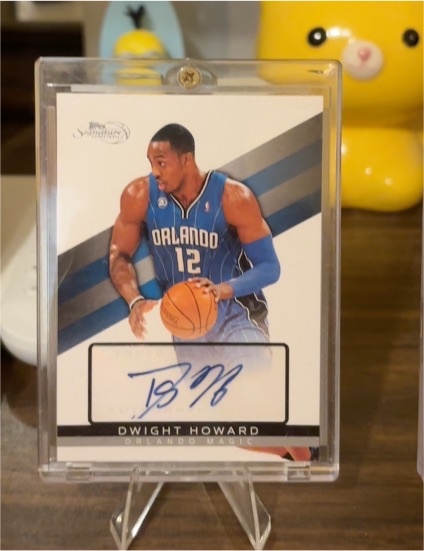 2008-09 Topps Signature #TSA-DH Dwight Howard — front