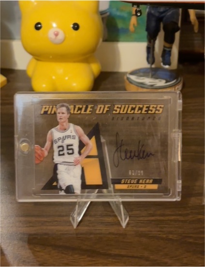 2013-14 Panini Pinnacle of Success Signatures #Steve Kerr — front