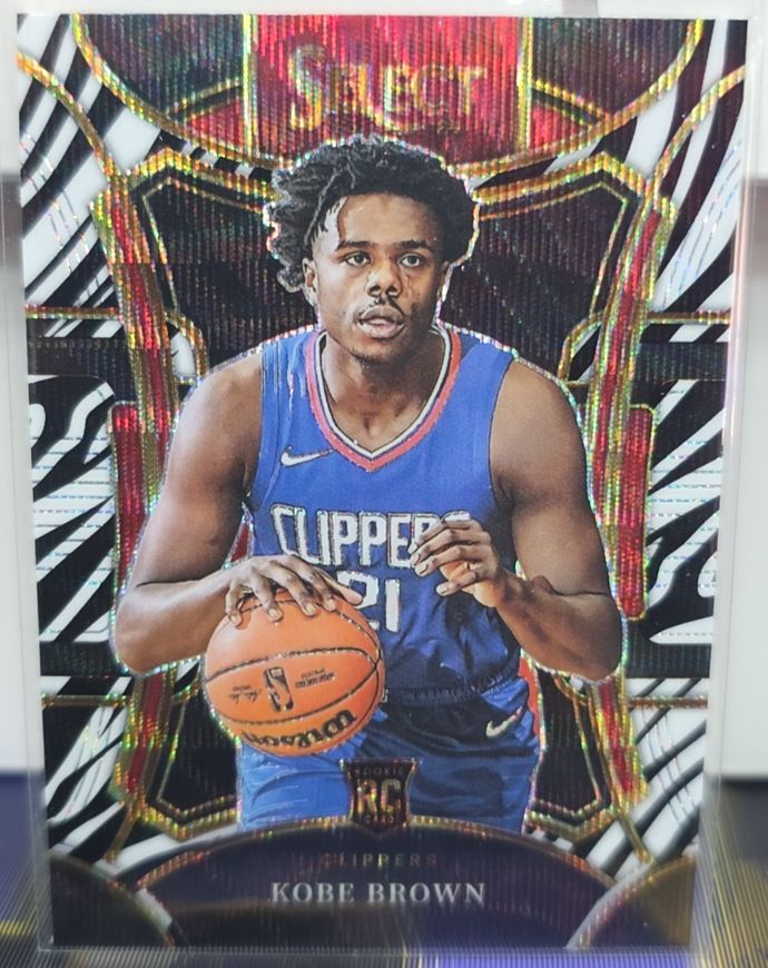 2023-24 Panini Select #320 Kobe Brown Mezzanine — front