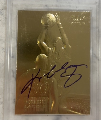1996-97 Fleer 23KT Gold #23KT Gold Kobe Bryant — front