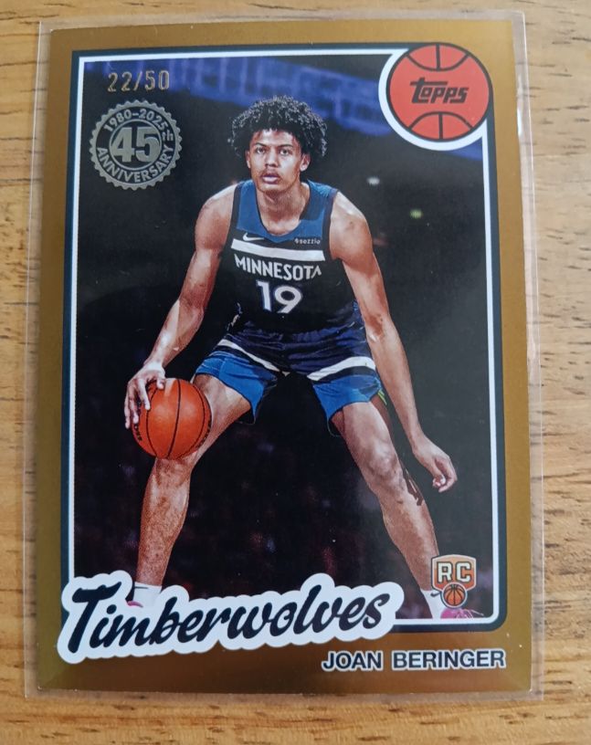 2025-26 Topps Basketball #80BK-63 Joan Beringer — front